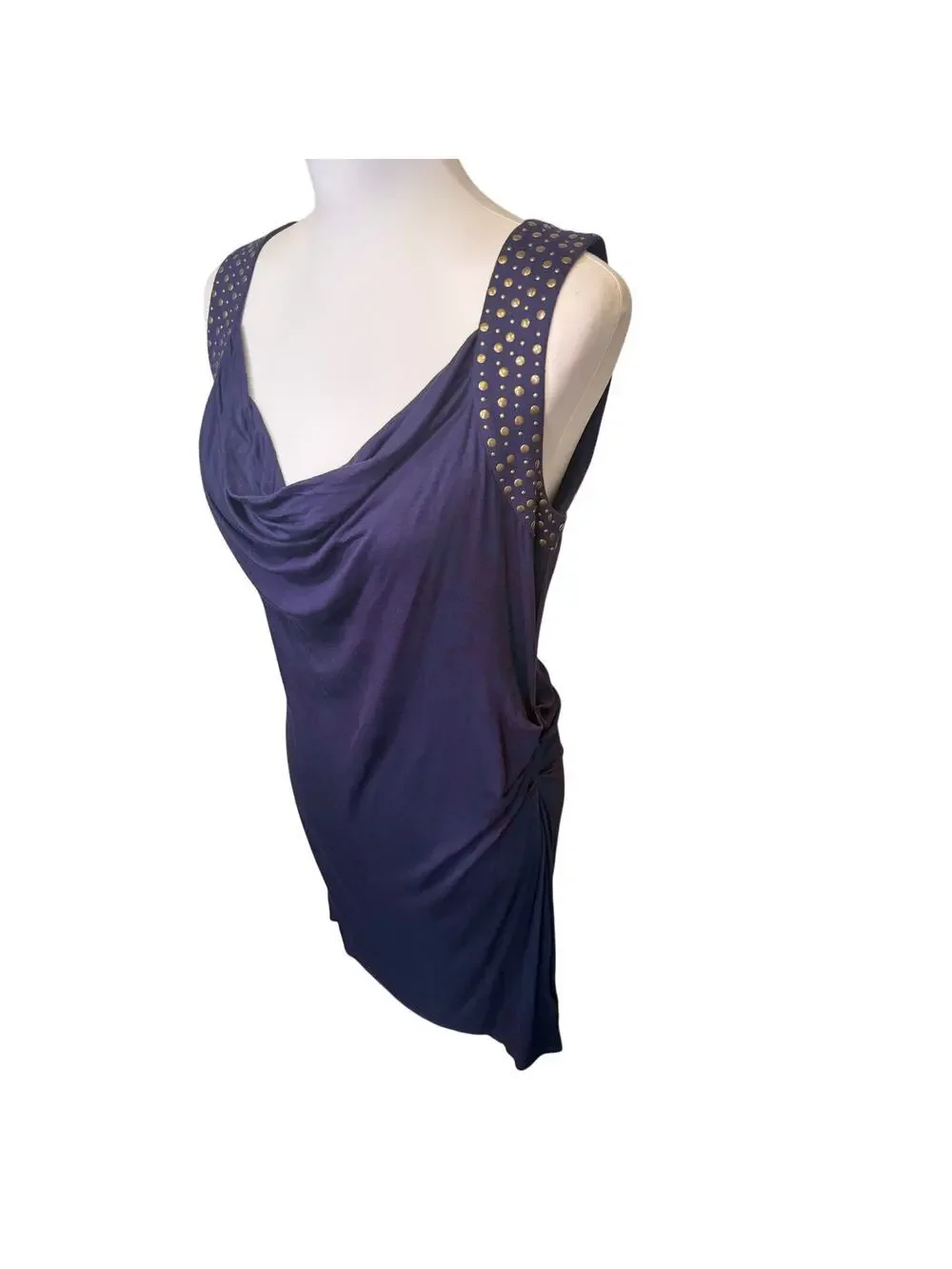 Michael kors blue sheath dress womens medium